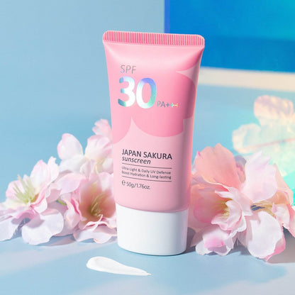 Cherry Blossom Sunscreen SPF30 - Lightweight Protection for All Skin Types - Buy Center