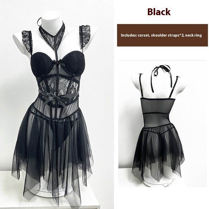 Women's Fishbone Camisole - Wine Red Halter Top with Detachable Straps - Buy Center