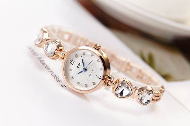 Buycenter Rhinestone Fashion Watch - Quartz Steel Belt for Women - Buy Center
