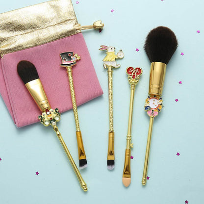 Elegant Rose Gold Makeup Brush - Lightweight & Perfect for All Skin Types - Buy Center