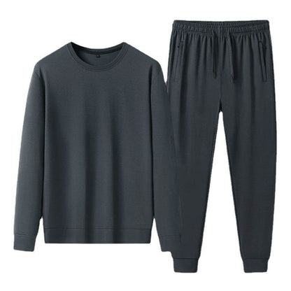 Buycenter Men's Tencel Sports Suit - Spring & Autumn Sweatshirt & Pants - Buy Center