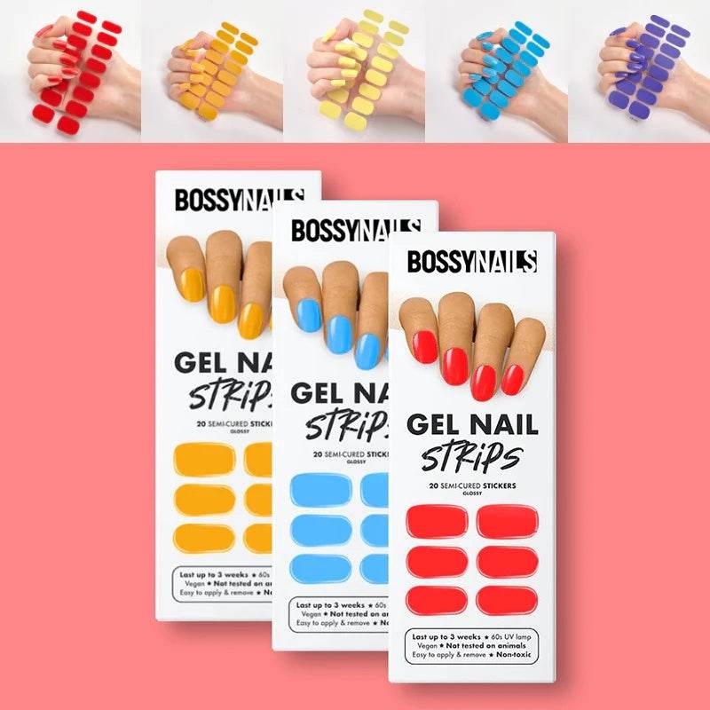 Nail Sticker Letter Color - Trendy Full Art Stickers for Effortless Design - Buy Center