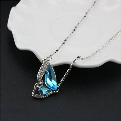 Elegant Three-Piece Necklace Set - Stylish Alloy Pendant & Earrings for Women - Buy Center