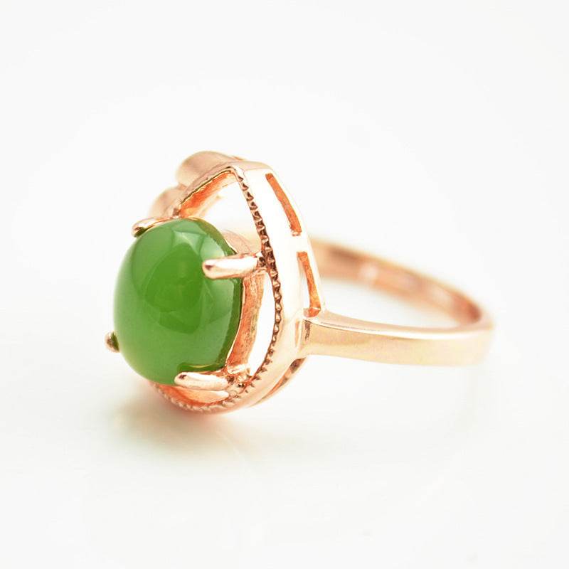 Elegant Natural Chalcedony Jewelry Set - Earrings & Hand Decoration - Buy Center