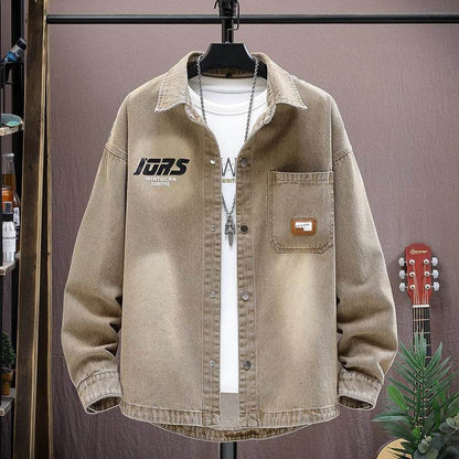 Buycenter Teenagers Loose Long-Sleeved Floral Shirt in Various Colors - Buy Center