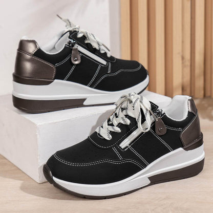 Casual Plus Size Sneakers for Women - Stylish Low Top All-Matching Shoes - Buy Center