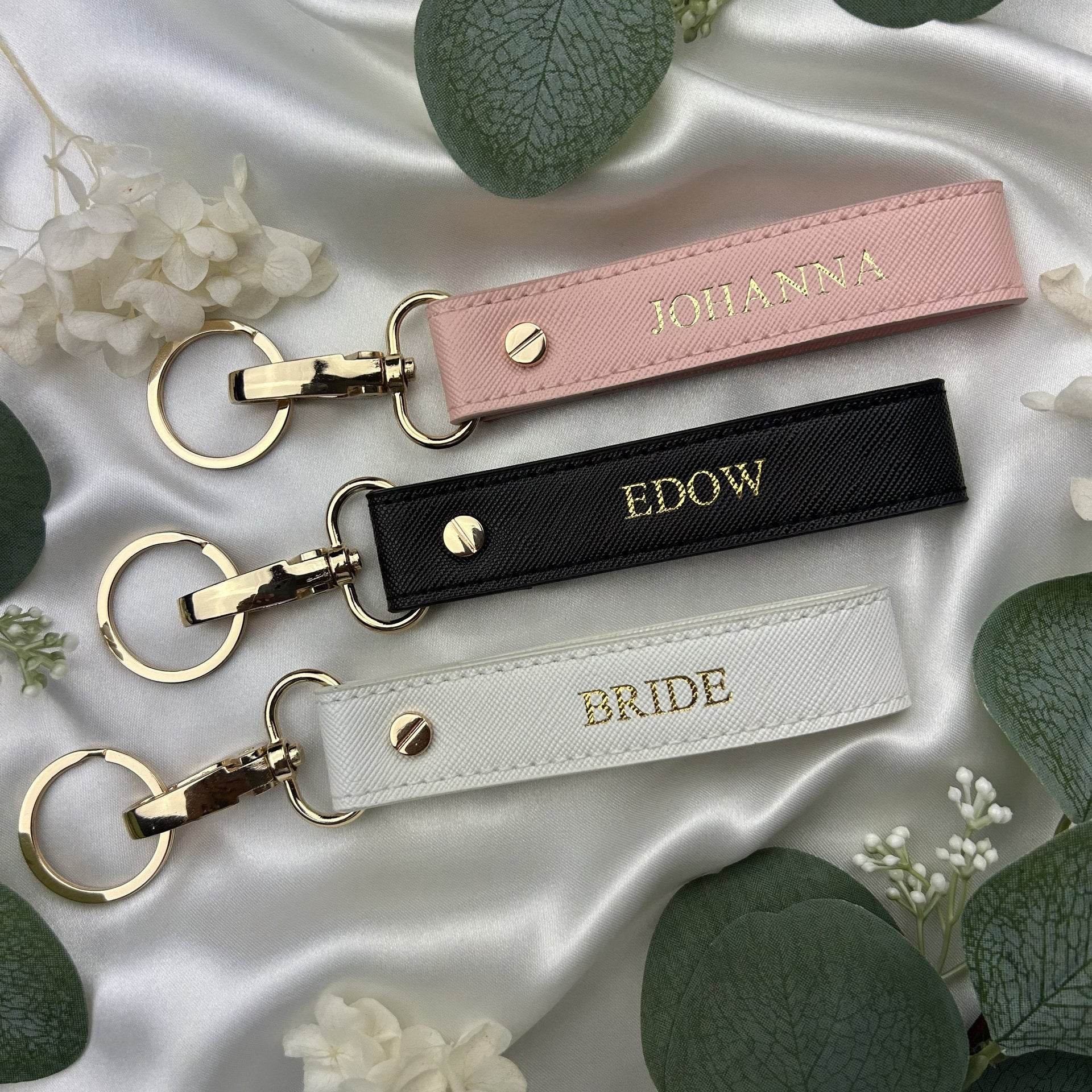 PU Leather Car Key Ring - Stylish Anti-Lost Keychain in 4 Colors - Buy Center