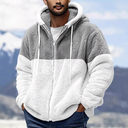 Men's Double-sided Fleece Thermal Jacket - Cozy & Stylish for All Seasons - Buy Center