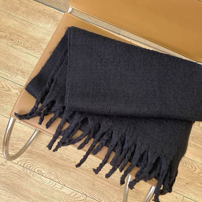 All-Match Cashmere-Like Tassel Scarf for Women - Warm & Stylish Accessories - Buy Center