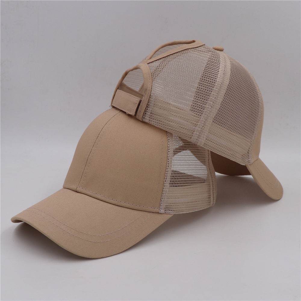 Buycenter Women's Breathable Ponytail Hip Hop Hat - Stylish Dome Design - Buy Center