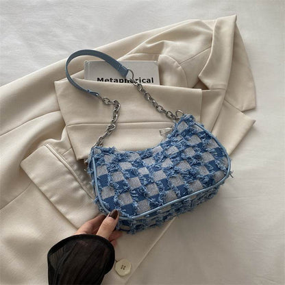 Buycenter Women's Lattice Casual Shoulder Bag - Stylish & Versatile Design - Buy Center