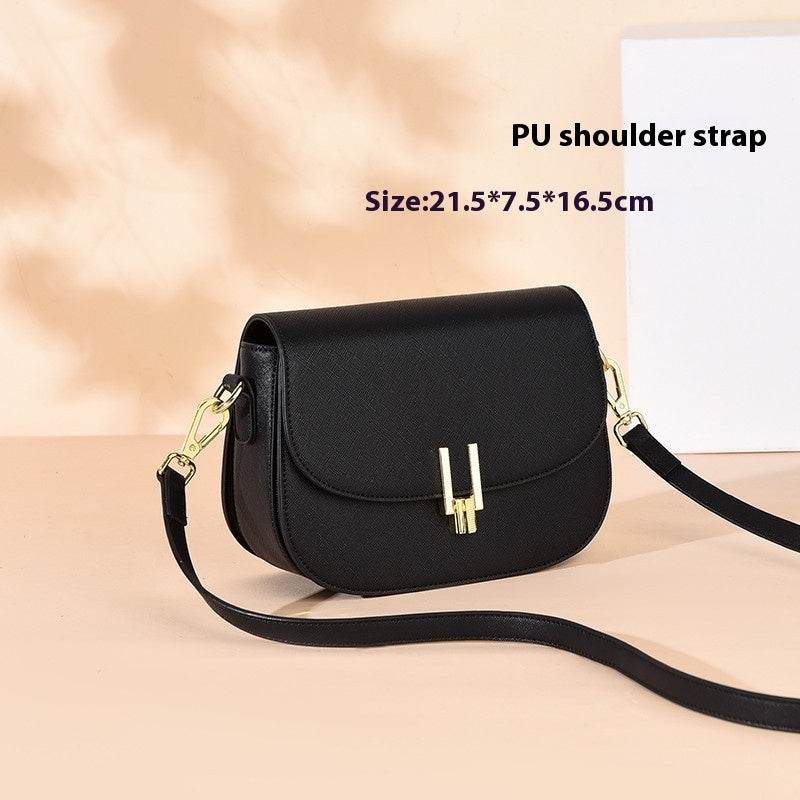 Versatile Women's Shoulder Bag - Classic Black, Beige & Caramel Options - Buy Center