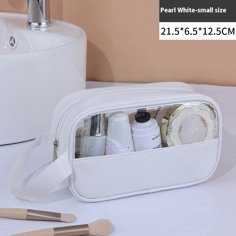 Large Capacity Transparent Cosmetic Bag - Waterproof & Stylish Organizer - Buy Center