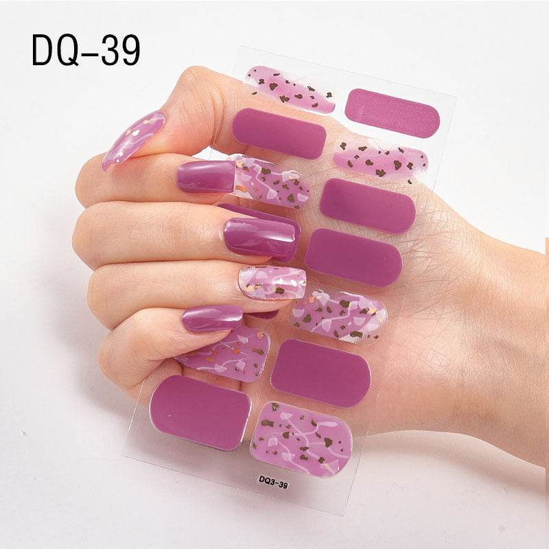 Net Red Nail Stickers - 14 Unique Designs for Trendy Nail Art 2025 - Buy Center