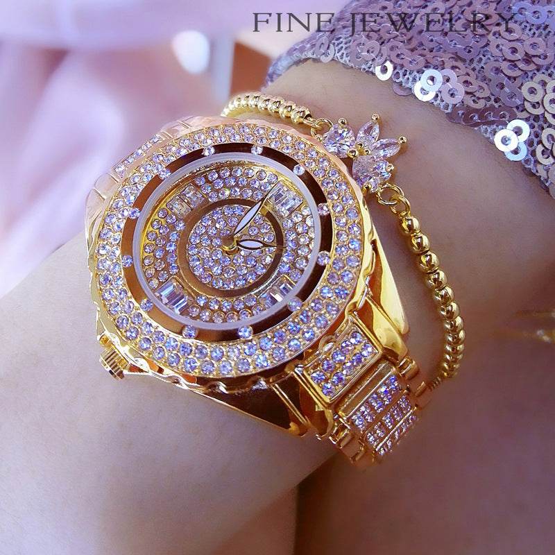 High-End Ladies Quartz Watch - Trendy 24-Hour Dial Design for 2025 - Buy Center