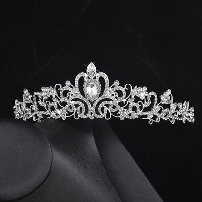 Buy Center Elegant Bride Necklace & Earrings Set - Three Piece Jewelry - Buy Center