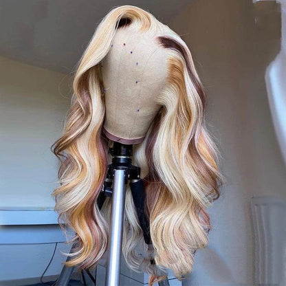 Body Wave Lace Front Wig - Stunning Blonde 100% Human Hair for Style - Buy Center