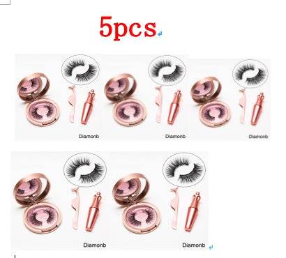 Natural Magnetic Eyeliner & False Eyelashes Set - Easy, No Glue Application - Buy Center