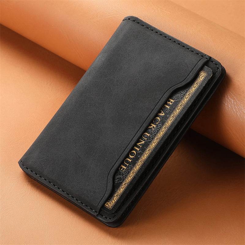 MagSafe Magnetic Card Holder - Stylish Leather Wallet for Apple Devices - Buy Center