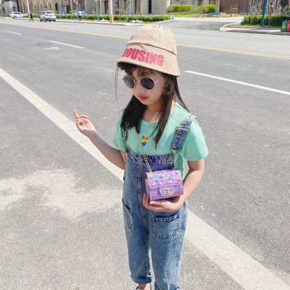 Stylish One Shoulder Messenger Bag for Girls - Chic PU Leather Accessory - Buy Center