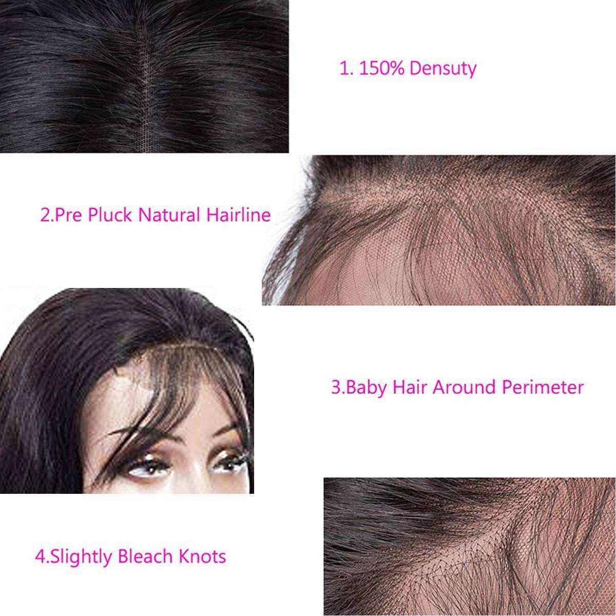 Natural Black Real Hair Lace Wig - Soft, Medium Length, Versatile Styles - Buy Center
