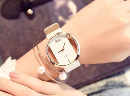 Buycenter Ladies Hollow Watch - Fashion Waterproof Quartz with Pin Buckle - Buy Center