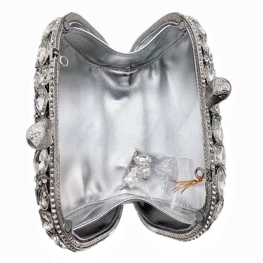 Elegant Hand-held Diamond Evening Bag - Custom Colors & Stylish Design - Buy Center