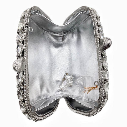 Elegant Hand-held Diamond Evening Bag - Custom Colors & Stylish Design - Buy Center