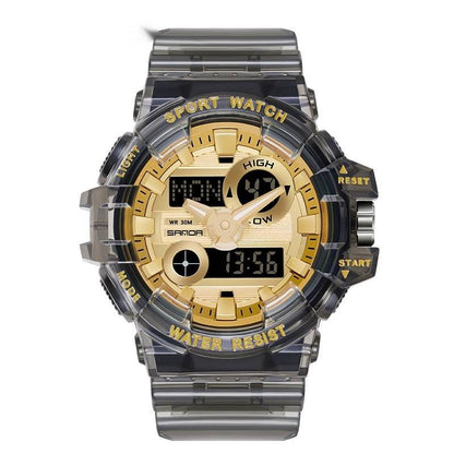 Trendy Luminous Waterproof Sports Watch - Unisex Style for 2025 - Buy Center