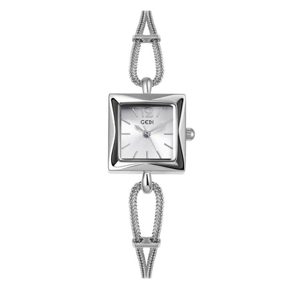 Buy Center Antique Style Square Plate Bracelet Watch - Fashion & Waterproof - Buy Center