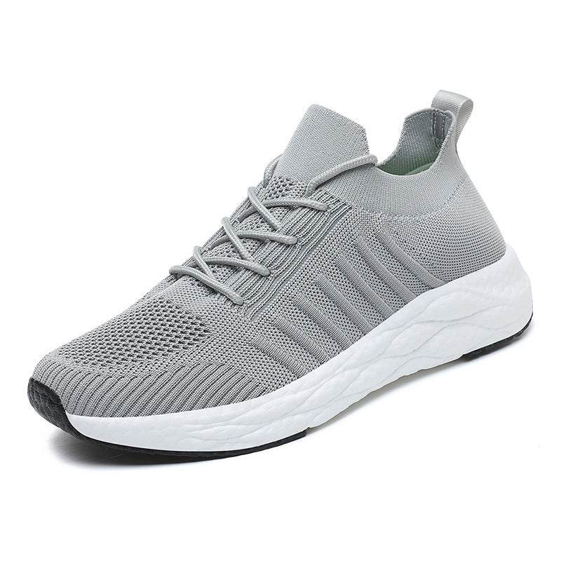Men's Flying Woven Sneakers - Breathable Mesh Casual Shoes for 2025 - Buy Center