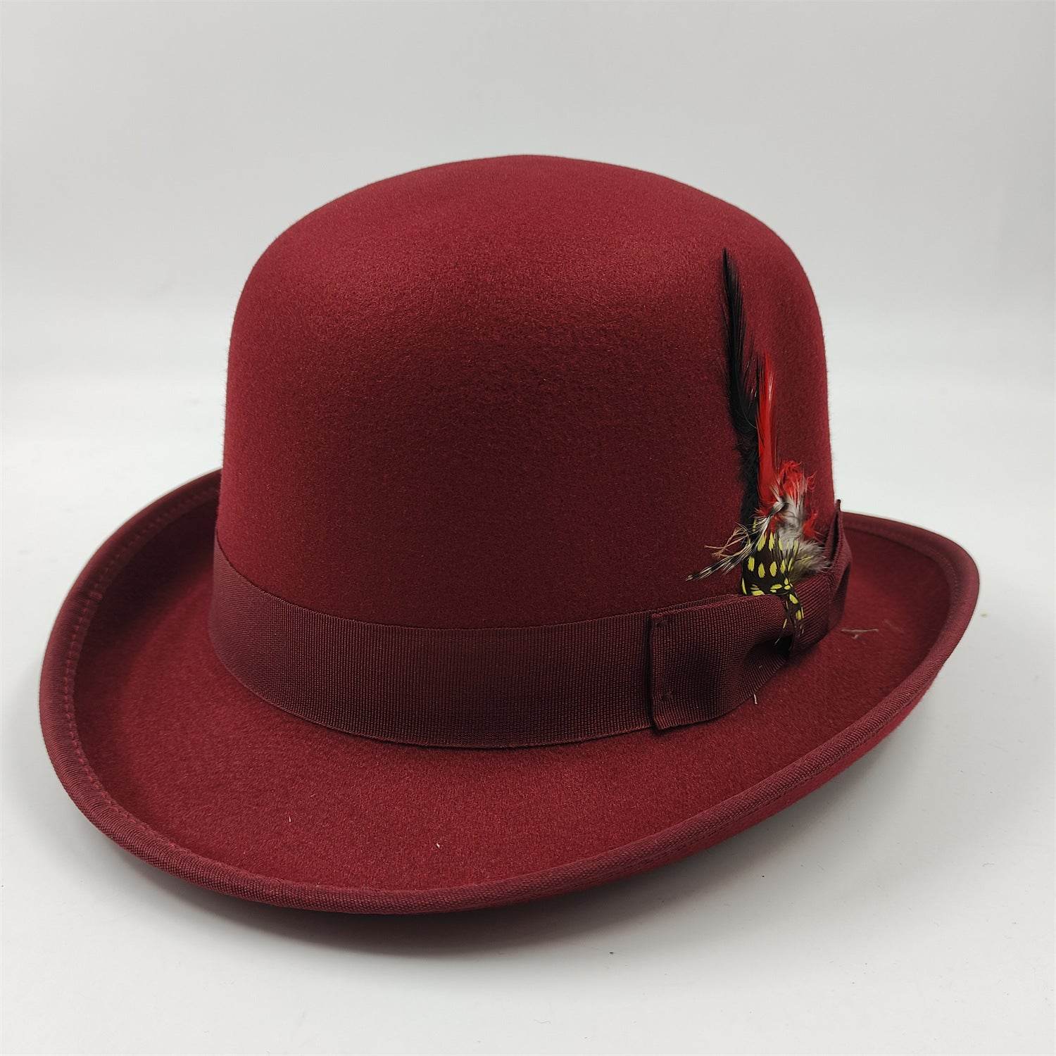 Men's Billycock Felt Hat - Stylish, Breathable, Sun Protection Fedora - Buy Center