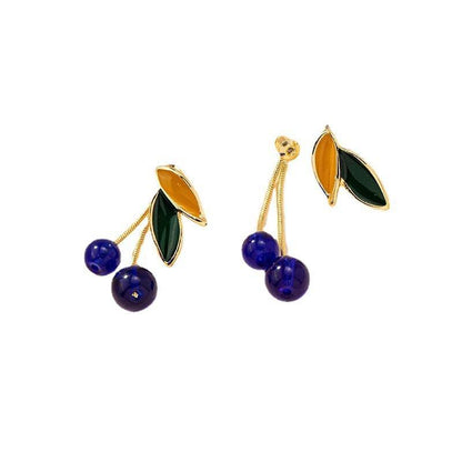 Trendy Cherry-Shaped Earrings - Stylish Alloy Design for Women 2025 - Buy Center
