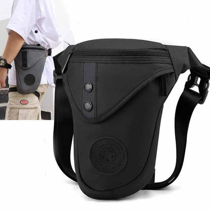 Men's Outdoor Riding Chest Bag - Stylish Nylon Waist Bag for Adventures - Buy Center