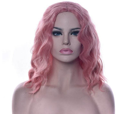 Black Short Curly Hair Cap - Premium High Temperature Silk Cosplay Wig - Buy Center