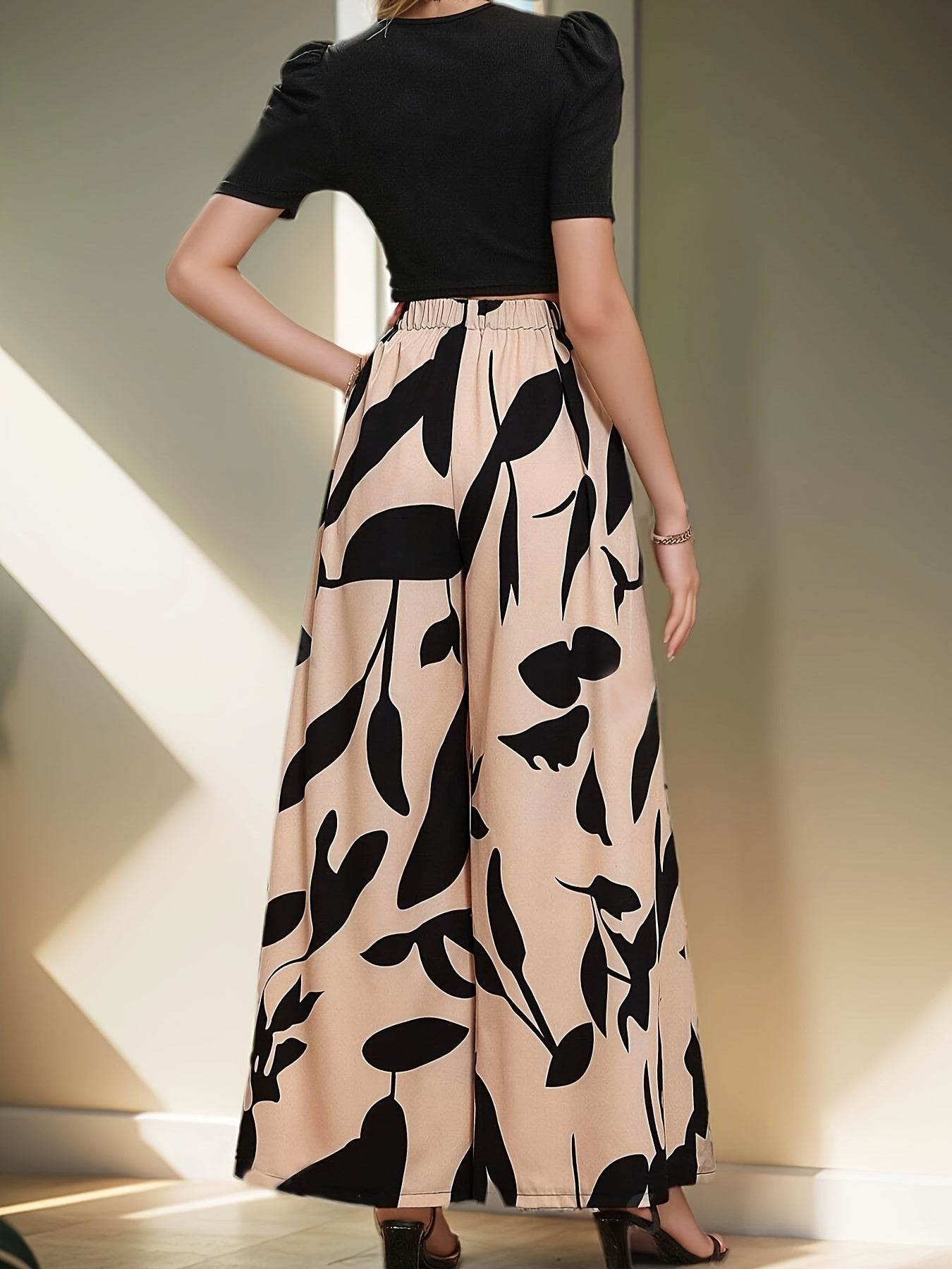 Elegant Leaf Set - 100% Polyester, Geometric Design for Spring/Summer - Buy Center