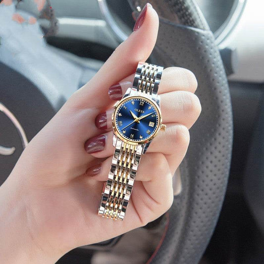 Buycenter Women's Automatic Mechanical Watch - Simple Waterproof Design - Buy Center