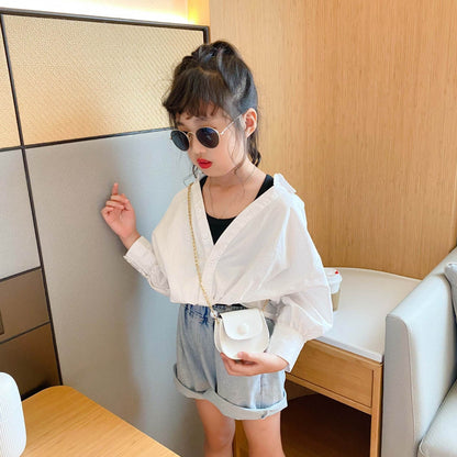 Stylish PU Leather Messenger Bag for Girls - Waterproof & Trendy 2025 - Buy Center