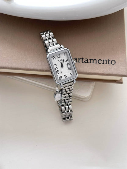 Elegant Women's Quartz Watch - Small Dial, Stylish Steel Belt Design - Buy Center