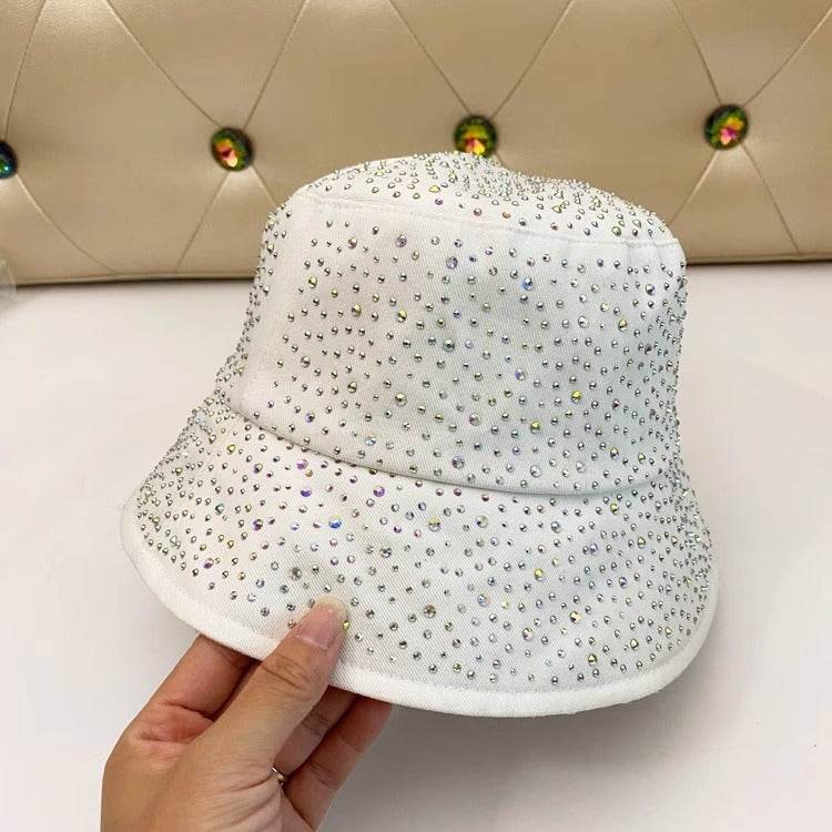 Buycenter Kids Diamond Bucket Hat - All-Match Sunshade for Spring & Autumn - Buy Center