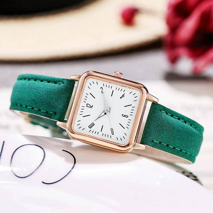 Women's Luminous Small Square Quartz Watch - Stylish Everyday Accessory - Buy Center