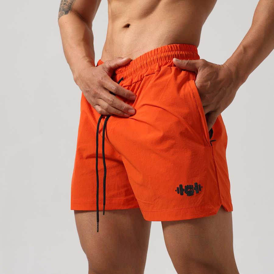 Buycenter Men's Quick-Drying Fitness Shorts - Elastic Waist, 3XL to M Size - Buy Center