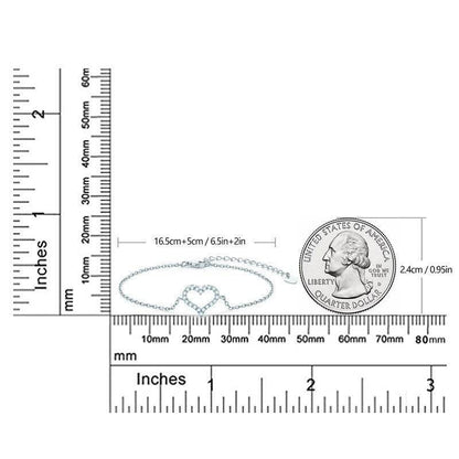 Buy Center Classic Moissanite Bracelet - Elegant 925 Silver Four-Claw Design - Buy Center