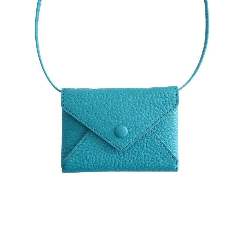 Top Layer Cowhide Mini Crossbody Bag - Versatile Clutch in Trendy Styles - Buy Center