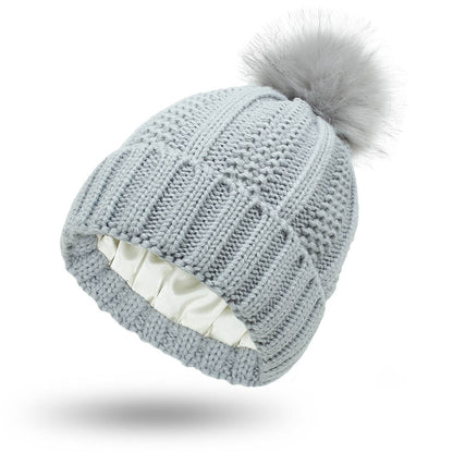 Stylish Woolen Cap - Trendy Knit Stretch Hat for Women, Warm & Windproof - Buy Center