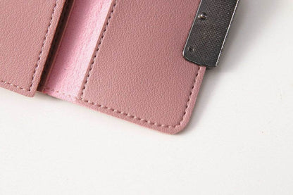 Women's Simple Plaid Wallet - Stylish PU Leather in Vibrant Colors - Buy Center