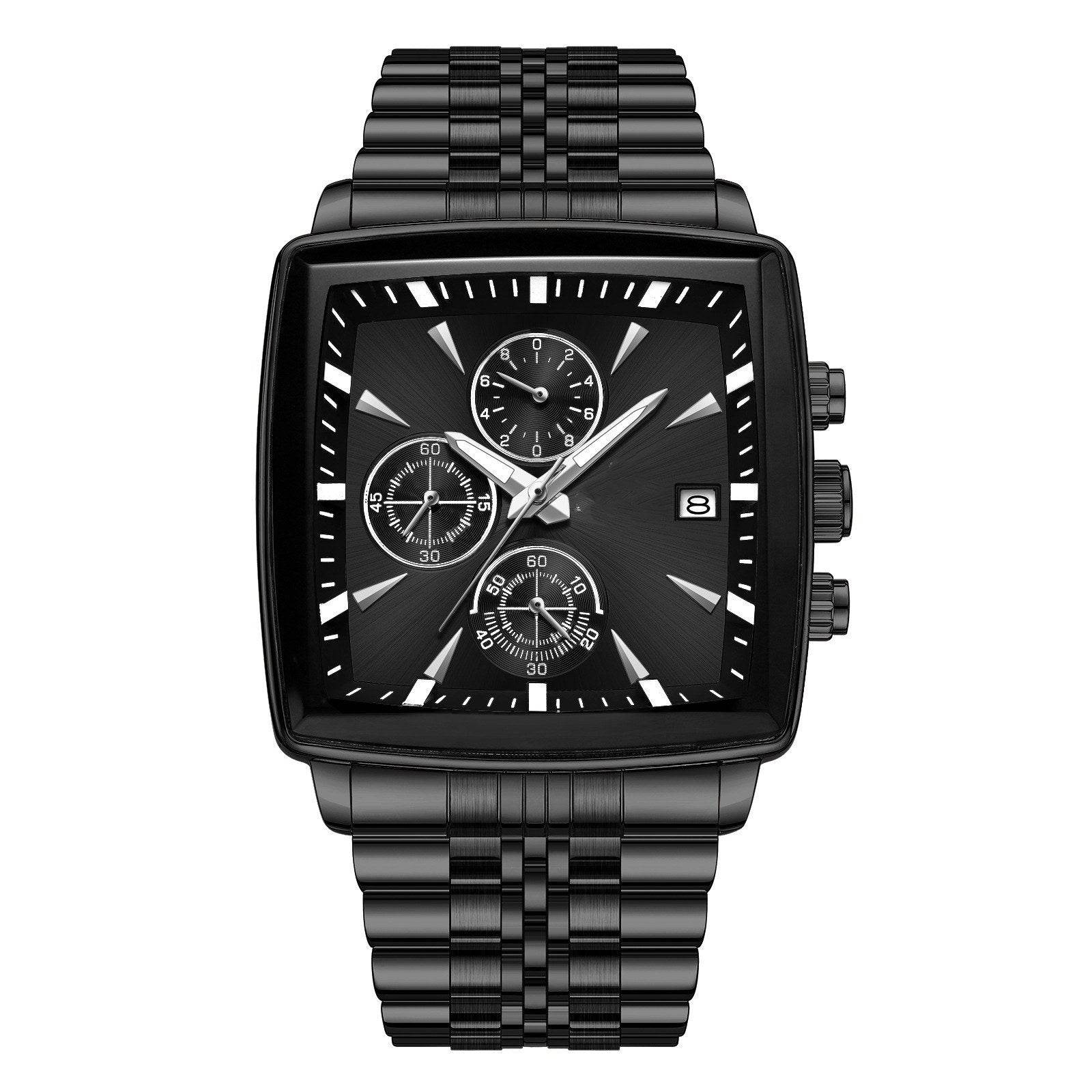 High-End Smart Men's Watch - Waterproof, Multifunctional & Stylish Glow - Buy Center