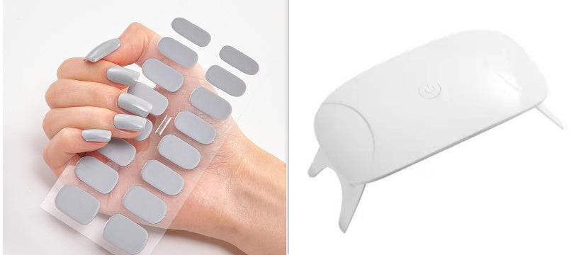 Waterproof Letter Color Nail Stickers - Long Lasting Stylish Designs - Buy Center