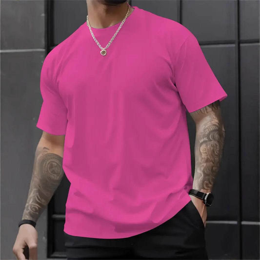 3D Printed Loose T-Shirt - Short Sleeve Round Neck in Various Colors - Buy Center