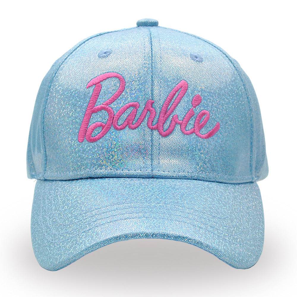 Buycenter Colorful Barbie Girl Baseball Cap - Pink Embroidered Fashion Hat - Buy Center